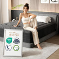 Matelas, 160 × 200 cm, DEWINNER, 25 cm, 160 × 200 × 25cm, 7 zones