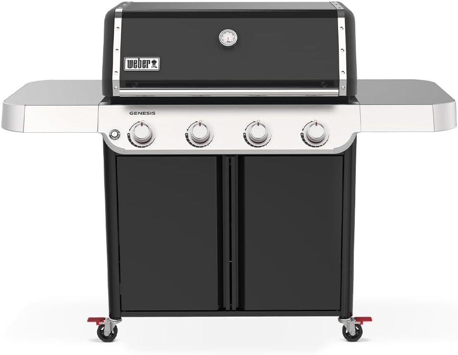 Weber Barbecue, 14000 W, E-415, 4 brûleurs, 2 portes, 4 brûleurs PUREBLU