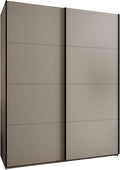 Armoire, 16 mm, pour Salon, ABIKSMEBLE, 0, 5 mm, 245, 5 cm, 200 cm, 64 cm, Système Coulissant HETTICH Topline L, 245, 5 × 200 × 64cm, 2 Portes
