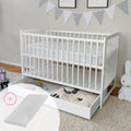 Lit Kids Collective 60x120, 60 × 120 cm, réglable, 6 cm, Barreaux Amovibles