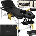 Table de massage, 5 cm, pliable, tectake, 3 Zones, réglable, portable