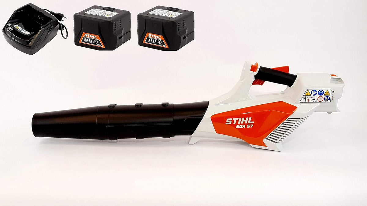 Souffleur de feuilles, BGA 57 Batterie 2x batteries AK20 + chargeur AL101, Stihl, AK20 AL101, 600 m3/h