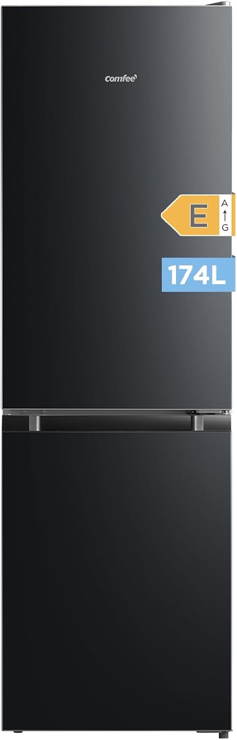 Comfee Réfrigérateur, 47 × 51.1 × 150 cm, éclairage LED, 115 L, 59 L, 3 niveaux, 174L, 93L, 60L, ' 174L Frigo Congelateur, réglable