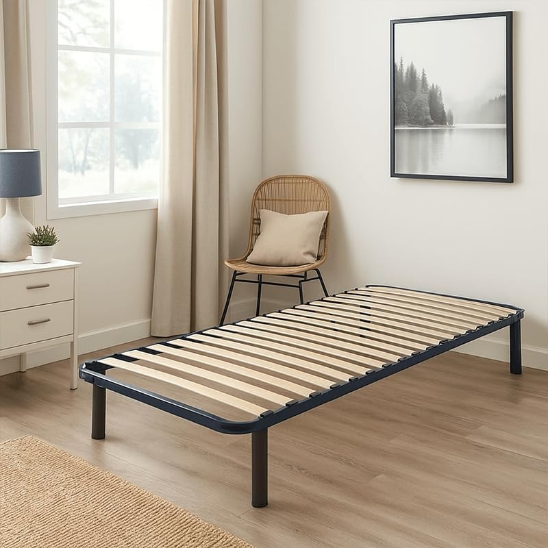 Cadre de lit SEDAC, 4, 5cm, 2cm, 9kg, 10kg, 11kg, 17kg, 18kg, 19kg, encastrable, Confort Ferme, Compatible Tous Matelas