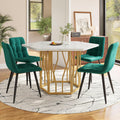 Table, pour Cuisine, 115, 5 × 100 cm, Zepneiy, 59, 8 × 59, 8 cm, 2, 5 cm, 75 cm, 34, 5 cm, 3 cm, 5 Pièces