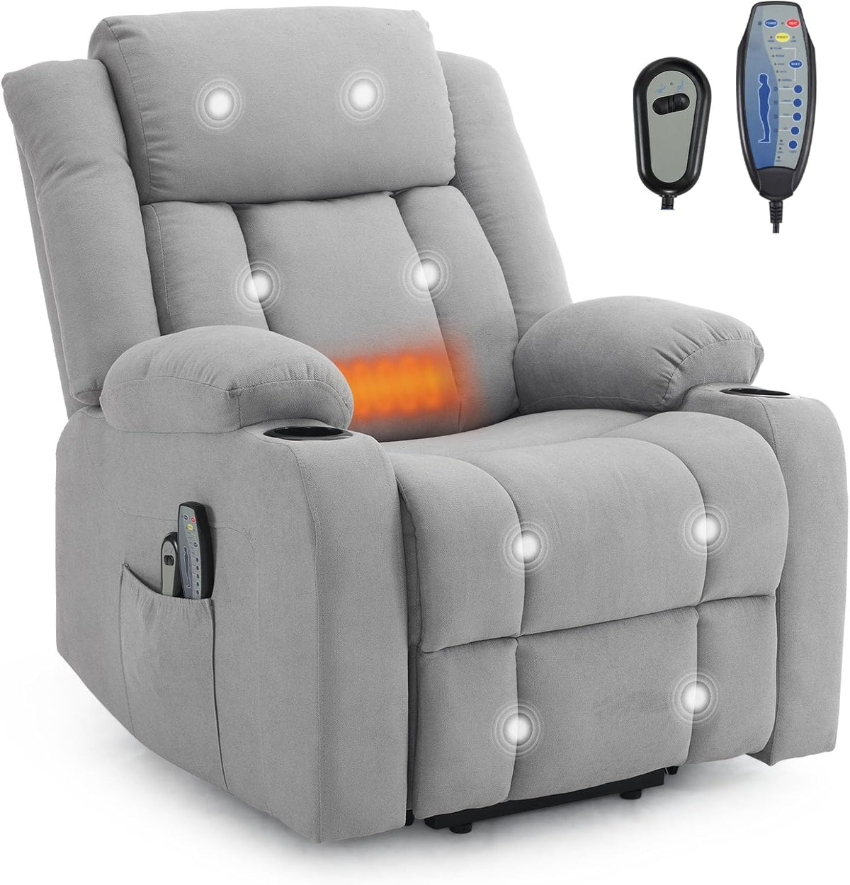 Fauteuil, télécommande, TactFire