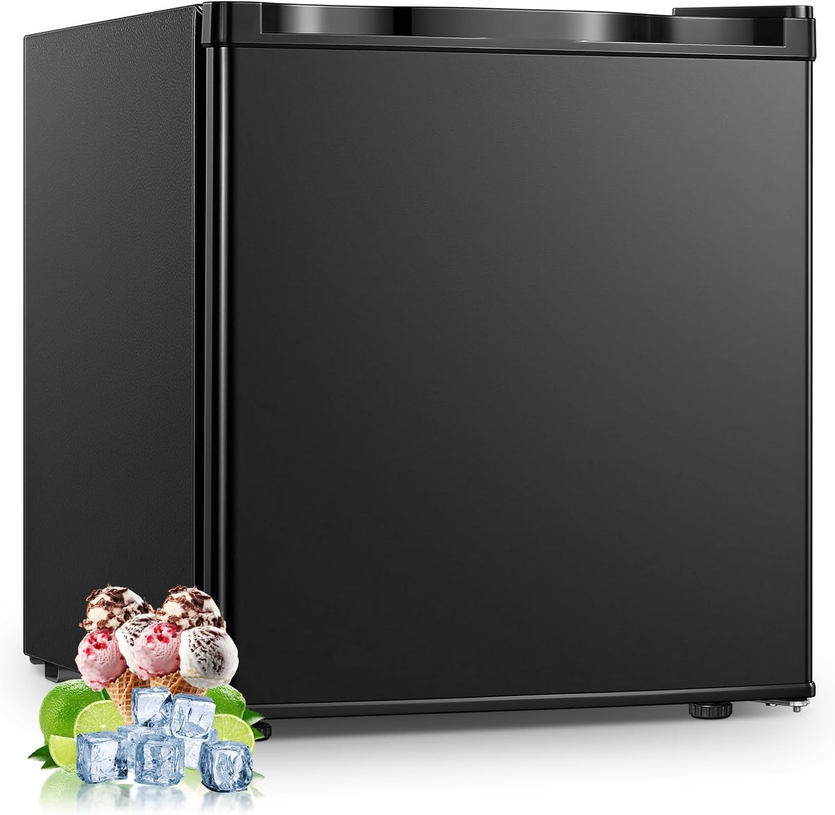 Congélateur FOHERE, réglable, 48 × 45, 7 × 43 cm, 43 dB, 7 niveaux, 2 niveaux, 32L, 22°C, 10°C, porte réversible, Appareil Silencieux et Compact