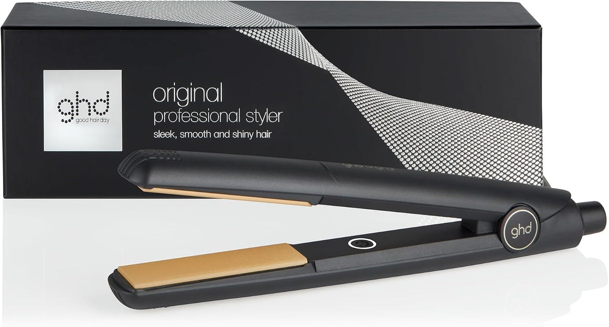 Plate Fer à lisser, 185°C, Noir, portable, ghd, Lisseur cheveux ghd Original