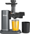 Extracteur de jus à vis simple, 700 ml, NINJA, 1, 1 l, 40, 46 cm, 18, 16 cm, 30, 75 cm, 700ml, carafe de 700ml, Gris
