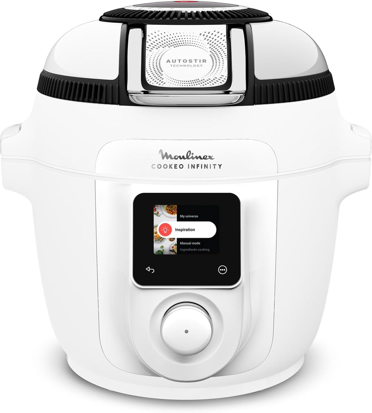 Moulinex Friteuse à air, Wi-Fi, 19 MODES, 19modes, Blanc, portable