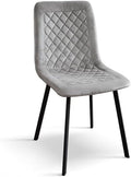 Chaise, id_1949, Pieds métal, PAZZO DESIGN, Gris