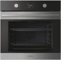 Rosieres Four encastrable, Four Intégrable 78l 60cm Pyrolyse Inox, 59 × 56 × 56 cm, 78 L, 1 l, RO6H5TB3YTX, acier inoxydable, verre