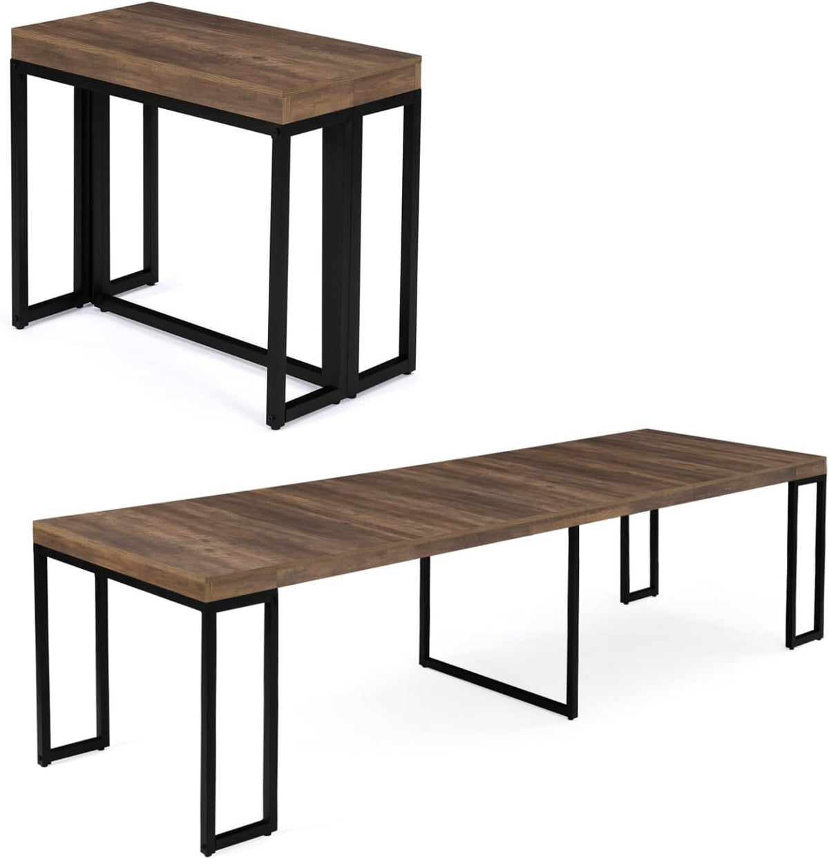 Table IDMarket, 235 cm, 235 × 90 cm, 90 × 45 cm, 47 cm, 75 cm