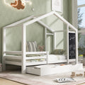 Lit ModernLuxe 90x200, 90 × 200 cm, sans Matelas, 84 × 39 cm, 150 × 67 × 17 cm, 86 × 45 × 17 cm, 177 × 207, 5 × 96 cm, 2 tiroirs, Blanc