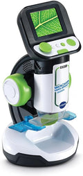 VTech Microscope, avec Écran Couleur Numérique, 3 MODES, 24 niveaux, Cadeau Enfant Dès 7 Ans, Photos et Vidéos de la BBC, Contenu en Français