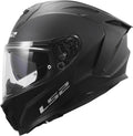 Casque intégraux, verre, LS2, Casque Moto Intégral Challenger II Solid Matt Noir