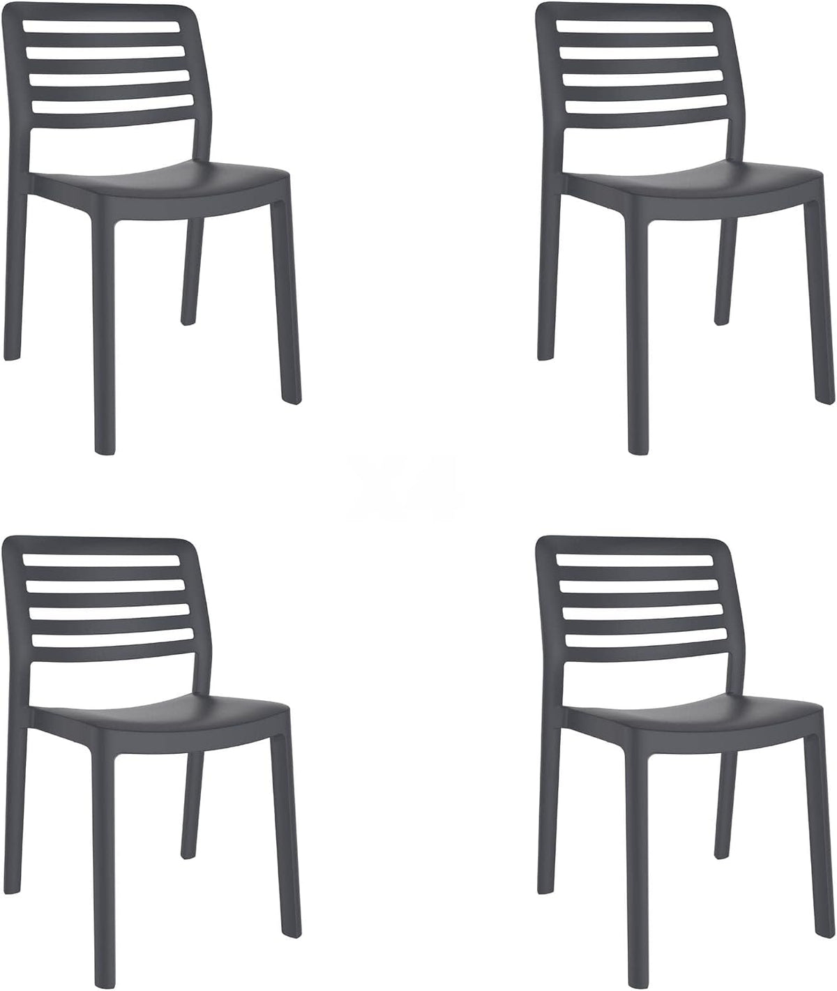 Chaise de jardin, 50, 4 × 54, 6 × 78, 4cm, Extérieur Set 4, Resol, 2, 7kg, grupo GARBAR Wind Chaise Intérieur