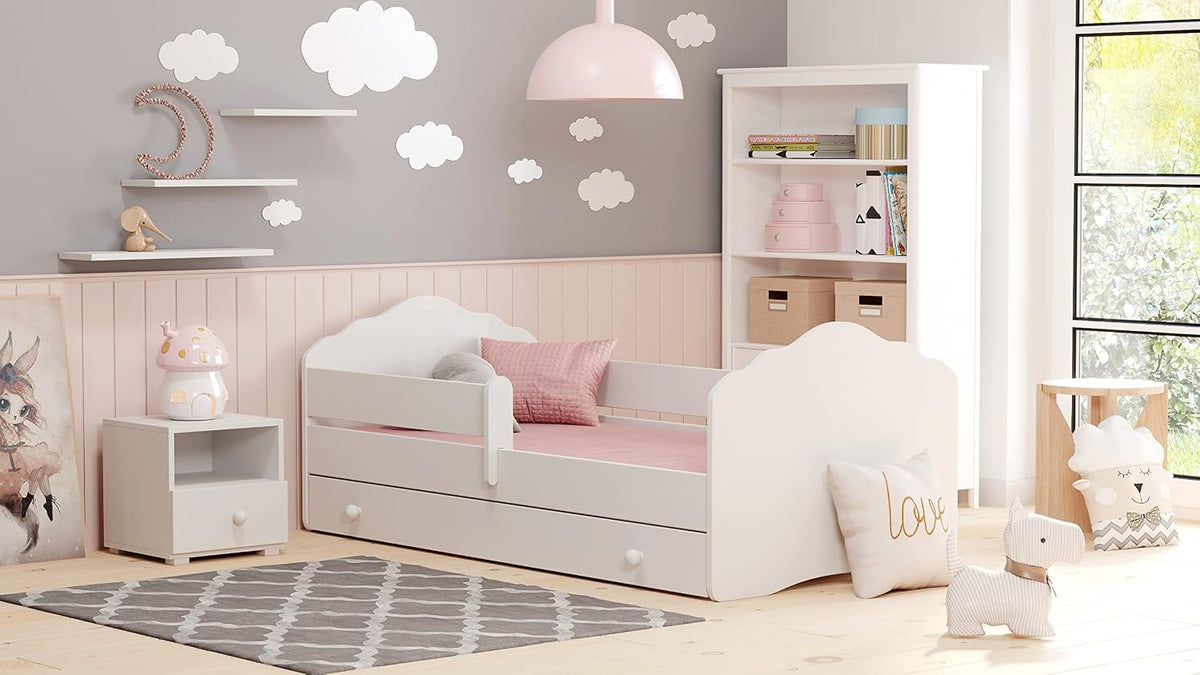 Lit KOBI, 164 cm, 84 cm, 65 cm, 160 cm, 80 cm, 7 cm