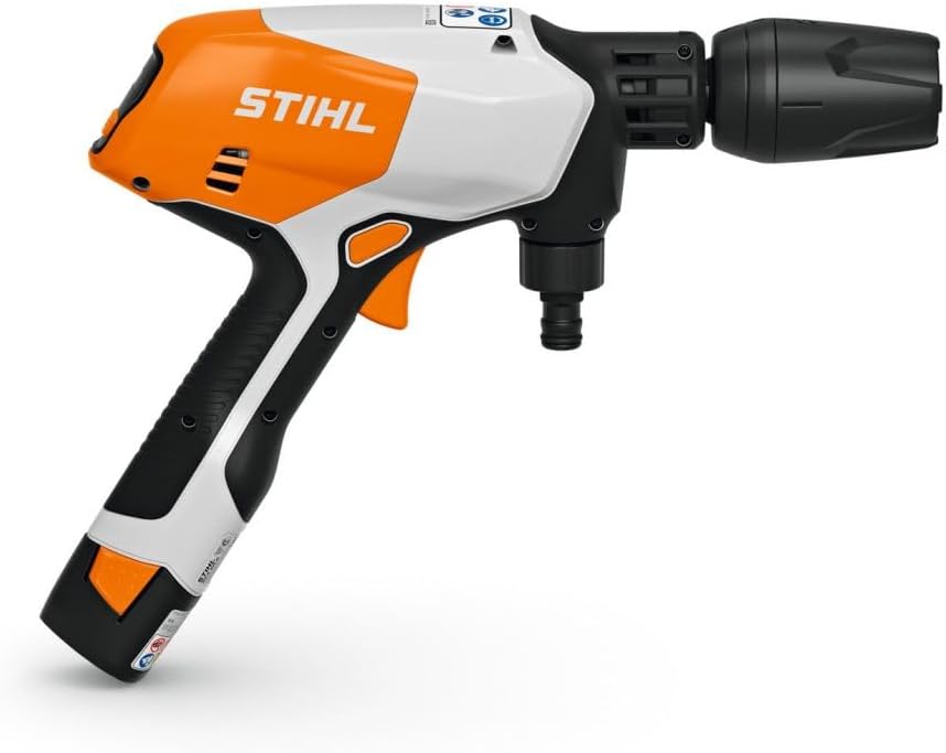 Stihl Nettoyeur haute-pression, pour terrasses et allées, Laveuse à pression à batterie RCA 20, avec 2 piles AS 2 et chargeur AL 1