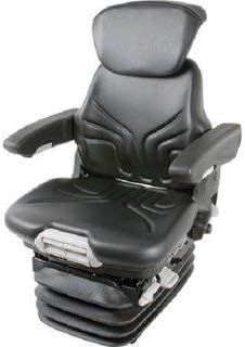 Siège, 12 V, pliable, en simili cuir, GRAMMER, 100 mm, 60 mm, 210 mm, 380 mm, 35 °C, MSG 95A/731, 1234485, réglable, couleur noir