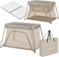 Lit, pliable, lionelo, 2 Niveaux, 104 × 70 cm, 4 cm, 0-15 kg, 2 Niveaux de Hauteur, 3en1, 25kg, 15 kg