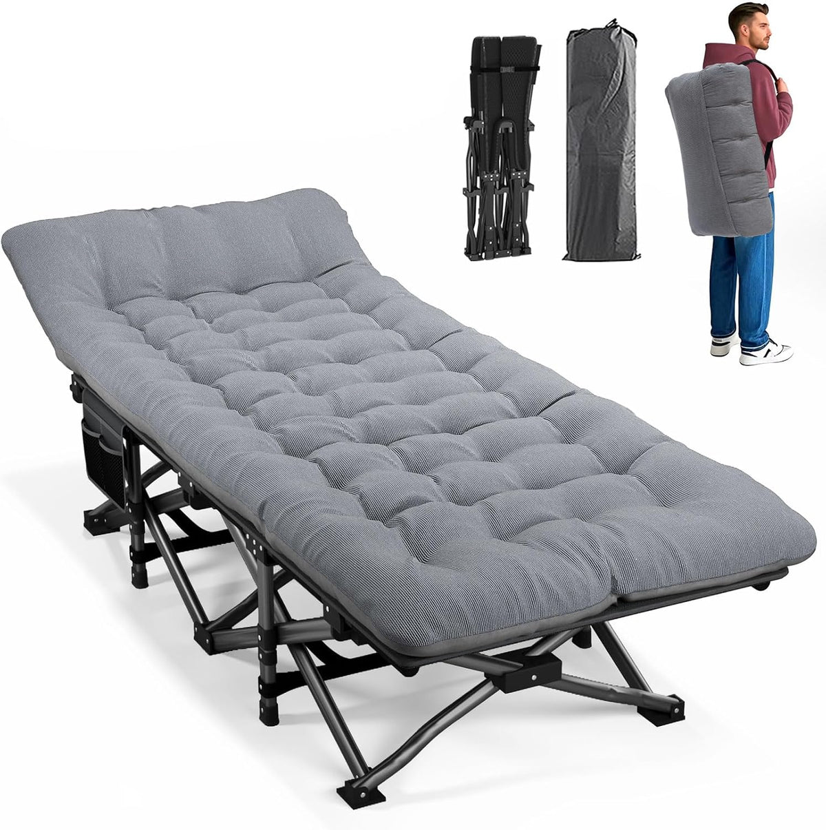 Lit ATORPOK SHOP, 200 kg, pliable, portable