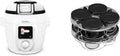 Moulinex Friteuse à air, 19 MODES, Wi-Fi, CE9821F0 XA6140E0, 19 programmes, 19modes, CE9821F0 + Kit de 8 verrines superposables XA6140E0