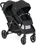 Joie Tandem, réglable, 15 kg, 10, 5 kg, Naissance à 15 kg, Ultra Légère 10, 5 kg, Poussette Double Légère, Pliage Compact 1 Main, EVALITE DUO