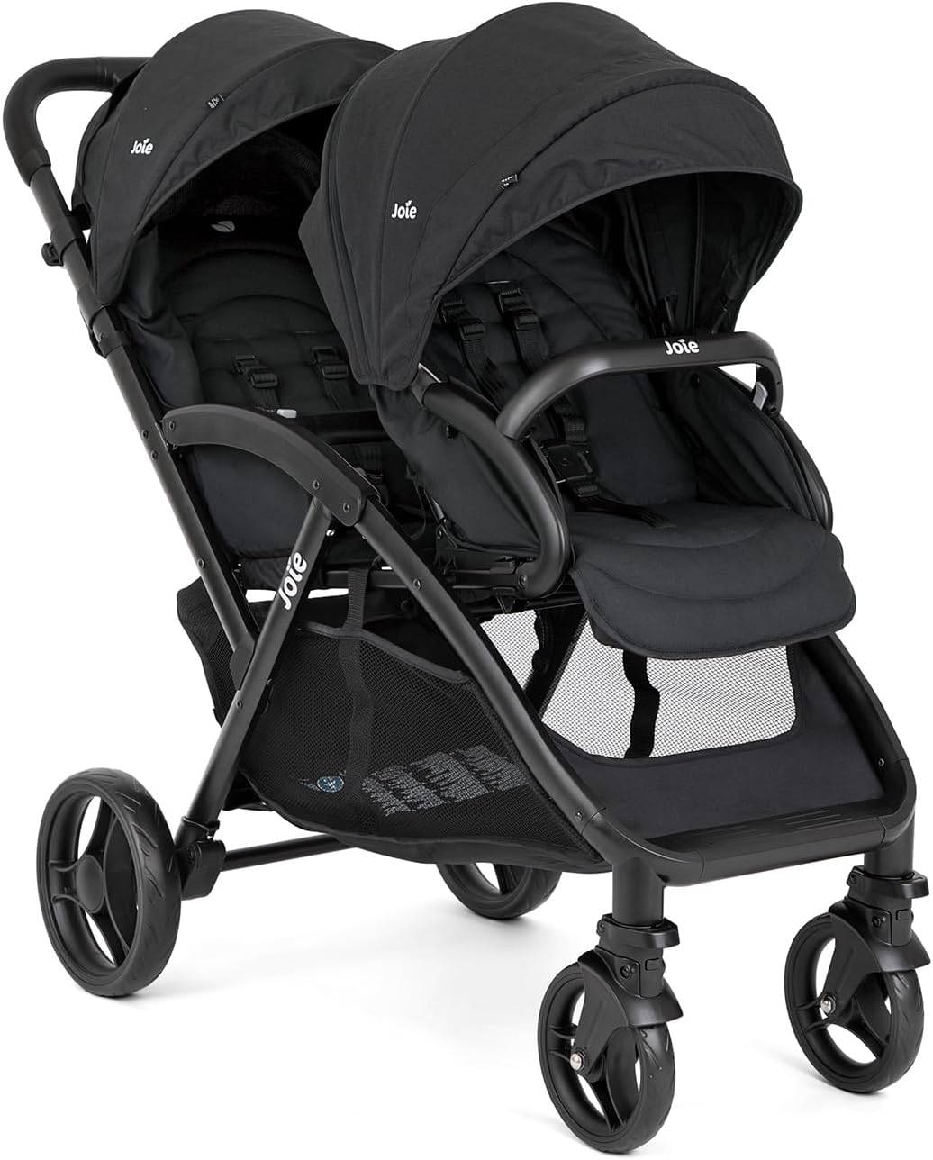 Joie Tandem, réglable, 15 kg, 10, 5 kg, Naissance à 15 kg, Ultra Légère 10, 5 kg, Poussette Double Légère, Pliage Compact 1 Main, EVALITE DUO