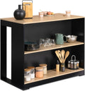 Table, 113 cm, IDMarket, 60 cm, 1, 5 cm, 2 étagères