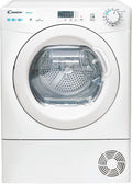 CANDY Sèche-linge, 85 × 59, 6 × 58, 5 cm, 8 Kg, Capacité de Chargement 8 Kg, H8A1LE-S, 15 PROGRAMMES, Modèle CSE H8A1LE-S, Blanc
