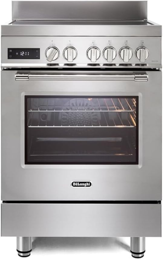 De'Longhi Plaque de cuisson, 60 cm, PRO 66 MXL dans la cuisine à induction, acier inoxydable, 600 mm, 908 mm, 9200 W, 4 zones, 1 pont, classe