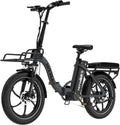 Vélo, pour Trajets Urbains BK6SL1, pliable, 7 vitesses, HITWAY, 70-100KM BK6SL1, 36V, 250W, 15.6Ah, Pneus Larges 20×3 Anti-Crevaison