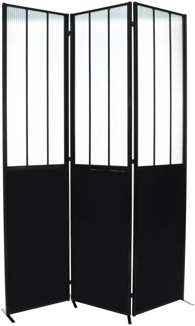 Paravent, verre, 170, 5 cm, Paris Prix, 121 × 170cm, Atmosphera Créateur d'intérieur