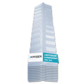 KAISER PLASTIC Matériaux brut, 30 × 98, 5 cm, Lot de 10 plaques de toit en plaques ondulées, Sinus 76/18, en plastique