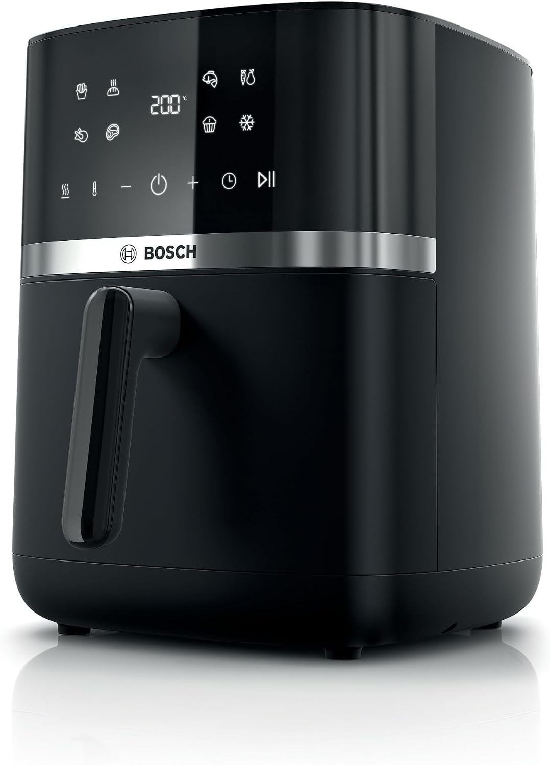Friteuse sans huile, 6, 1 L, Bosch, MAF462B0, 7 programmes, MAF462B0 Série 4, commande tactile, Cuisson plus rapide
