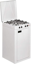 Cuisinière, 49 × 47, 5 × 85, 5 cm, CFParker, 541CBGP, 0, 65 kW, 1, 50 kW, 2, 00 kW, 2, 50 kW, 1 brûleur, portable, fonction gril