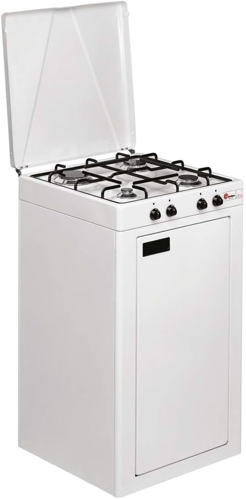 Cuisinière, 49 × 47, 5 × 85, 5 cm, CFParker, 541CBGP, 0, 65 kW, 1, 50 kW, 2, 00 kW, 2, 50 kW, 1 brûleur, portable, fonction gril