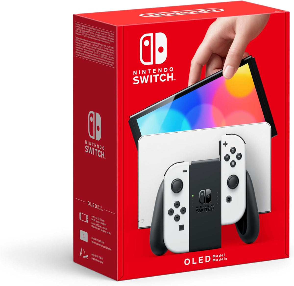 Nintendo Console, Wi-Fi, 17, 8 cm, OLED, commande tactile, Switch