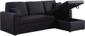 Canapé Habitat et Jardin, 192 × 137 × 43.5 cm, 138 × 58 × 23 cm, 192 × 133 cm, 3 Places, 221cm, 145cm, 85cm, 221cm x 145cm x 85cm, Noir