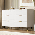 Commode, 15 cm, KOMHTOM, 6 tiroirs, Blanc