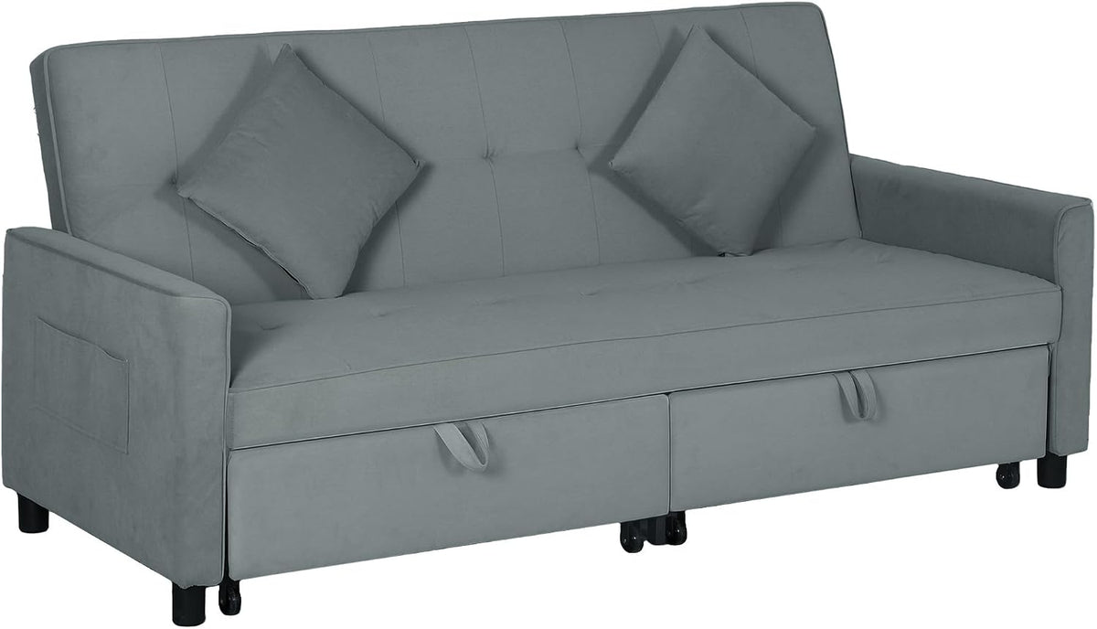 Canapé HOMCOM, réglable, 191 cm, 15 cm, 13, 5 cm, 196l, 176L, 191l