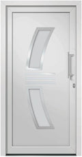 Porte d'entrée, acier inoxydable, réglable, 88 × 200 cm, vidaXL, 98 × 200 cm, 98 × 208 cm, 108 × 200 cm, 108 × 208 cm, 6 × 2, 2 × 0, 15 cm, 1, 2 mm