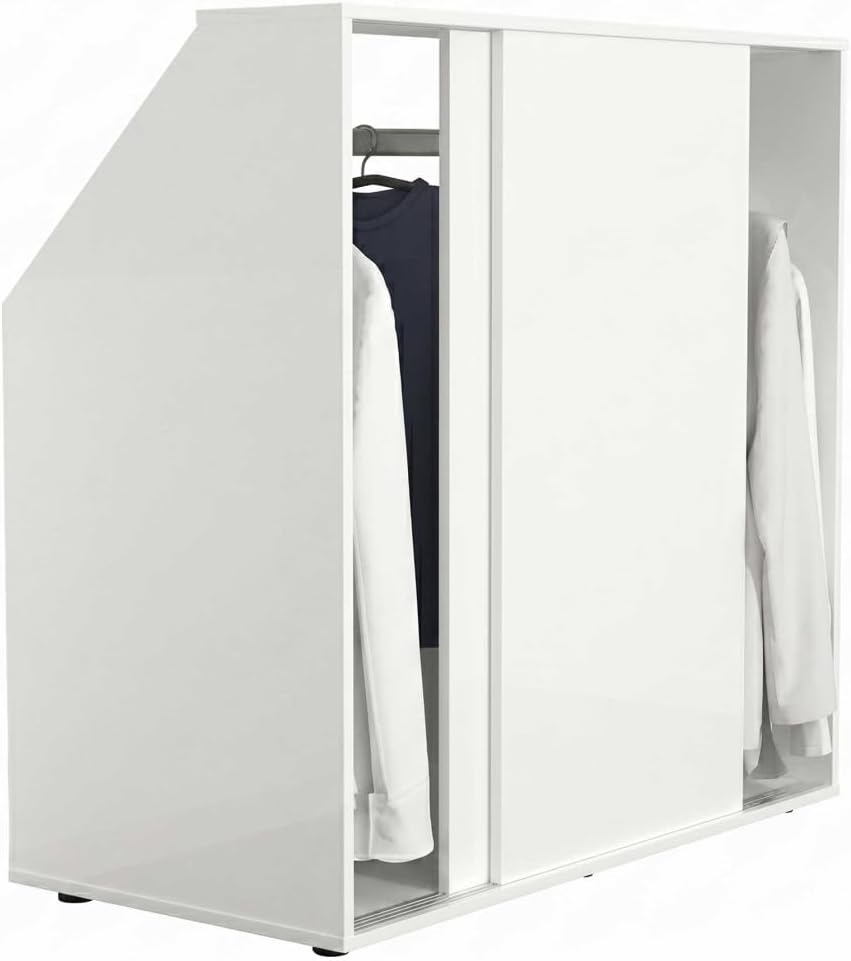 Armoire VDD, 100 cm, 50 cm, Blanche