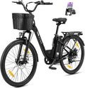 TTGO Vélo, batterie 36 V 18 Ah, 250 W, 7 vitesses, 66 cm, 5 niveaux, moteur 250 W 52 Nm, dérailleur à 7 vitesses, portée de 80 à 120 km