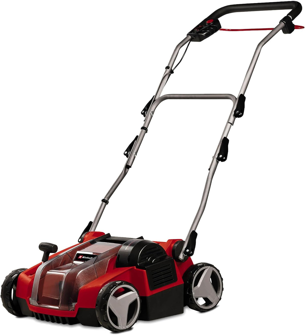 Scarificateur, 36 V, acier inoxydable, Einhell, 35 cm, 3 niveaux, 18V