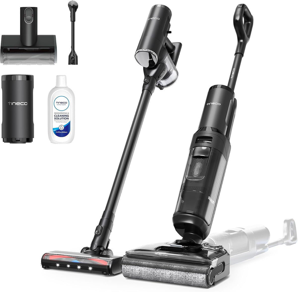 Tineco 50min Aspirateur, 85°C