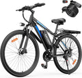 Vélo, Batterie Amovible 48V 21Ah, 21 Vitesses, YVY, 5 niveaux, VTT Électrique 21 Vitesses, 150km, Autonomie 150km, éclairage LED, Double Disque