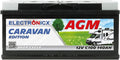 Batterie de voiture, 393 × 175 × 190 mm, Batterie AGM 140Ah 12V pour camping-car, Electronicx, 19, 5 mm, 17, 9 mm, 393 × 175 × 190mm, 100Ah