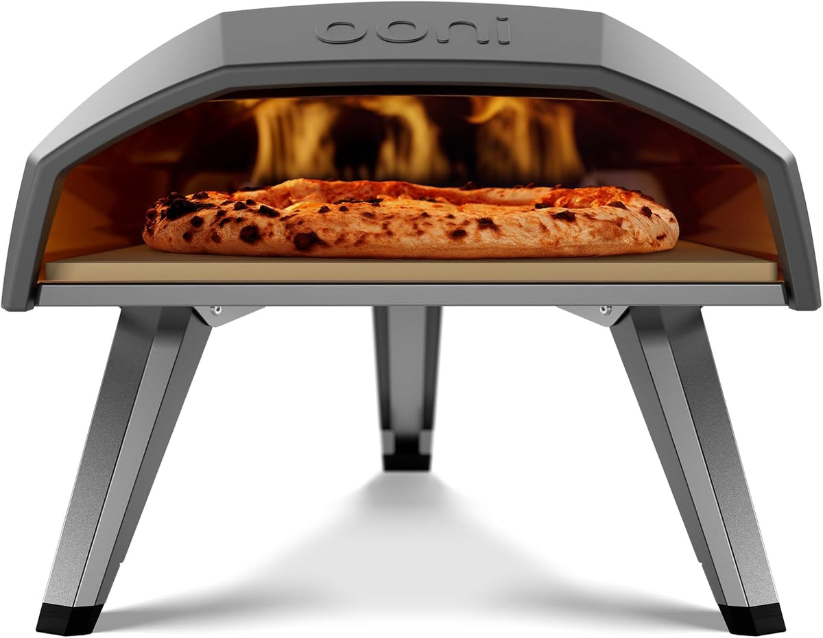 Ooni Four à pizza, 500 °C, Léger et Polyvalent, Koda 12, Cuit des Pizzas sur Pierre en 60 Secondes, 37 mBar, portable, Propane EU